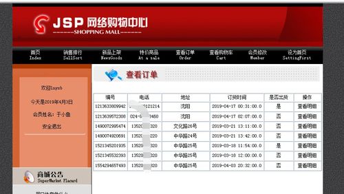 java mysql javaweb網上購物系統
