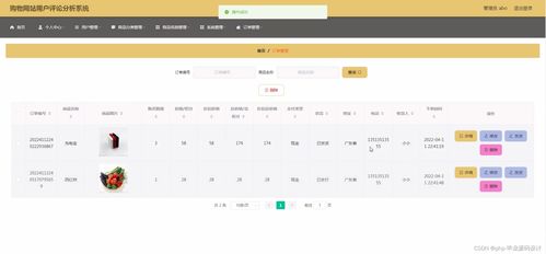 springboot java php node python購物網站用戶評論分析系統